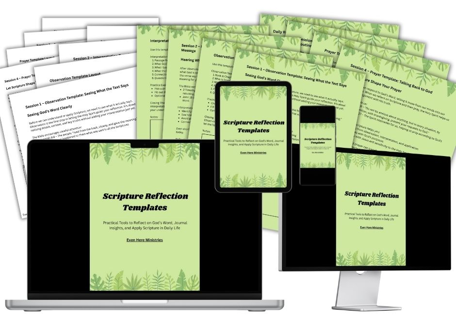 Scripture Reflection Templates