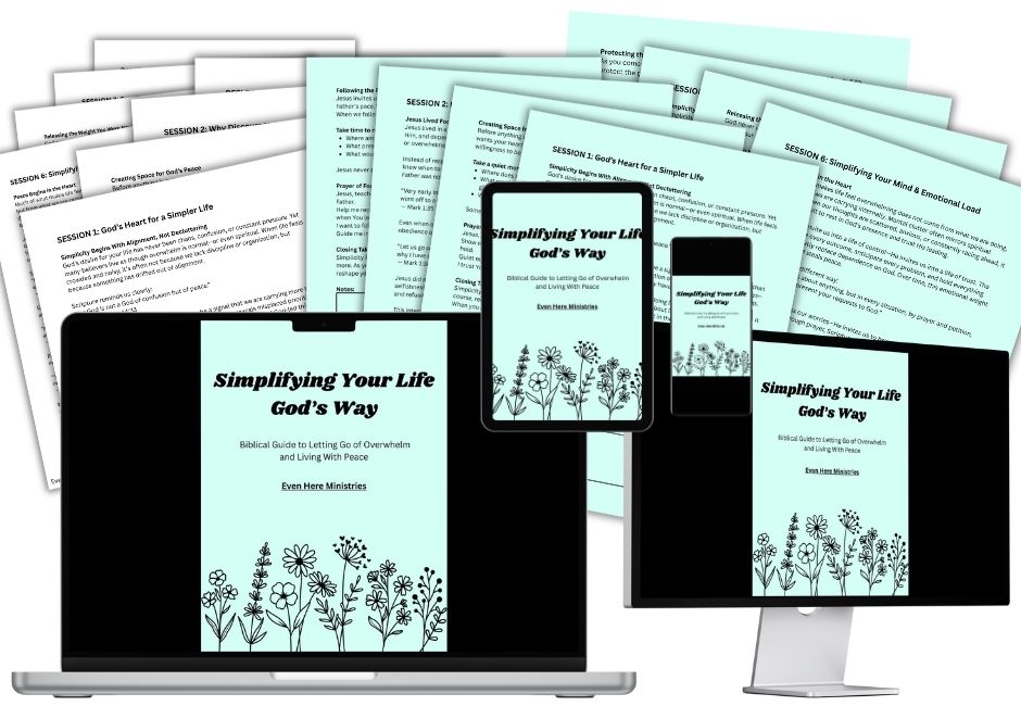Simplifying Your Life God’s Way