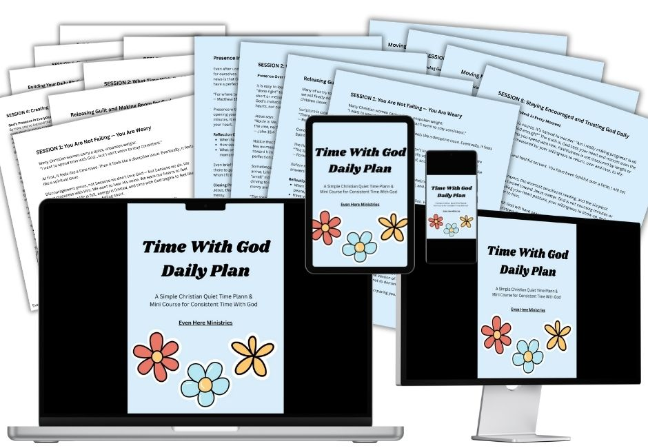 Time With God Daily Plan