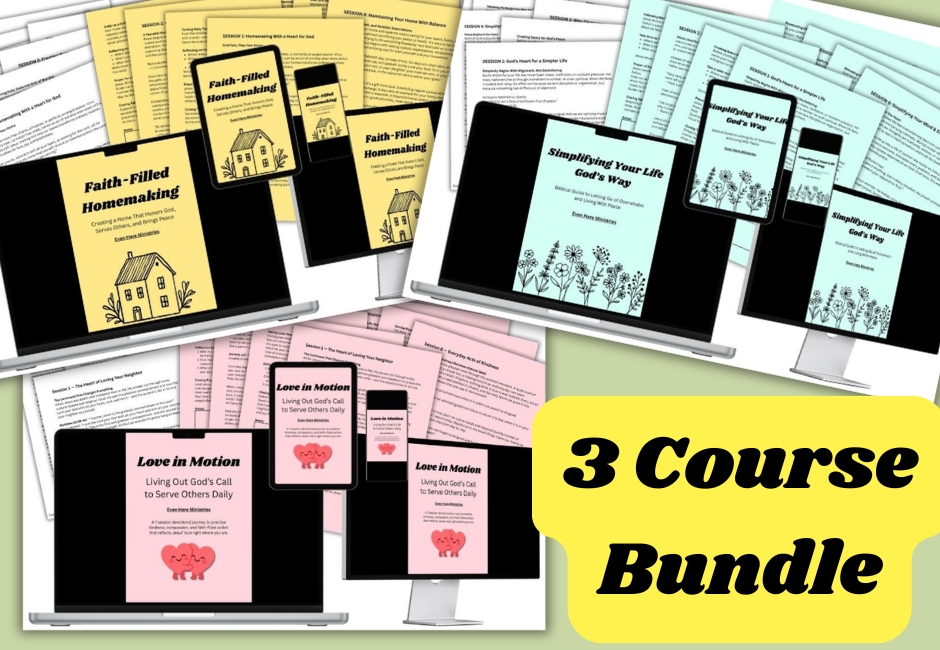 Calm Home, Calm Heart: 3 Course Bundle